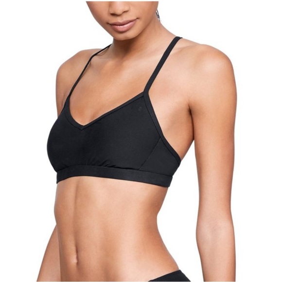 Under Armour Women’s Black Threadborne Bikini Top - Size M - Picture 1 of 6